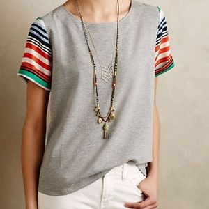 Anthropologie Porridge Printset Tee | Size S
